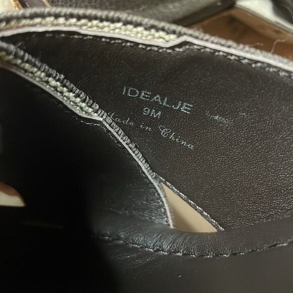 Donald Pliner ideal slip on wedges dark brown size 9 women’s - Picture 10 of 11